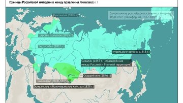Как менялись границы России на протяжении веков